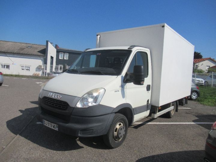 Iveco Daily CHASSIS CABINE 35 C 15 HAYON TVA RECUPERABLE Blanc - 1