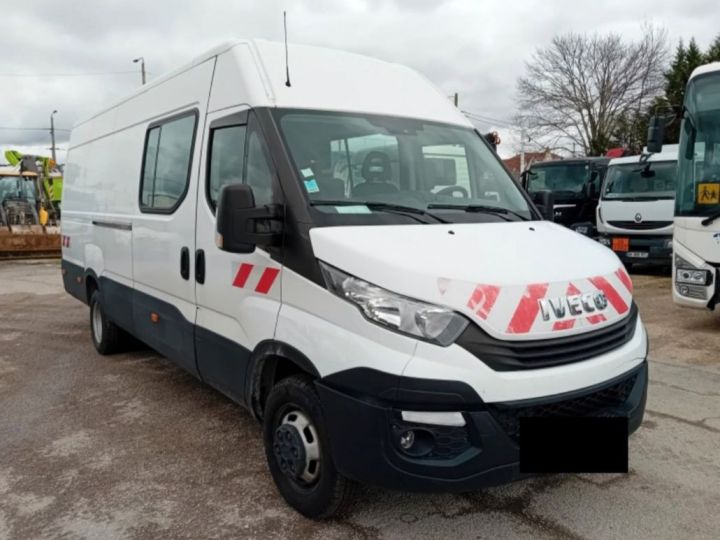 Iveco Daily IVECO_Daily 35C Fg 19990 ht 35c16 l4h2 cabine approfondie 6 places Blanc - 1