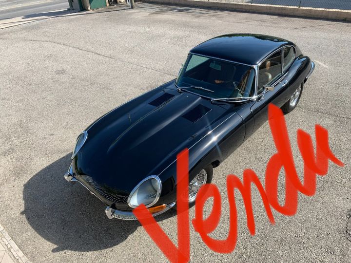 Jaguar E-Type 4.2 SERIE 2 Noir Verni - 1