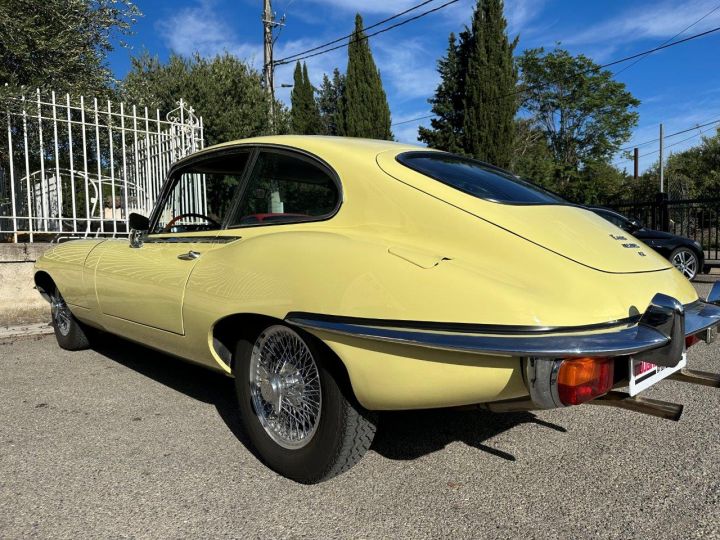 Jaguar E-Type COUPE 4.2 SERIE 2 Jaune - 8