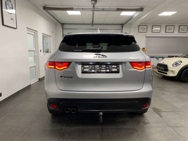 Jaguar F-Pace 2.0 D AWD R-Sport- 1MAIN-CAM-FULL-PANO-ETAT NEUF Argent Métallisé - 5