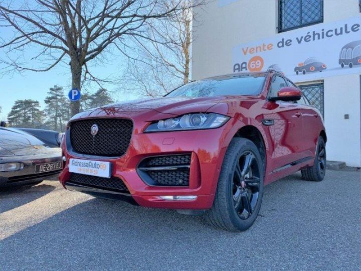 Jaguar F-Pace 2.0D 180 R-SPORT 4X4 BVA8     Diesel ROUGE METAL - 8