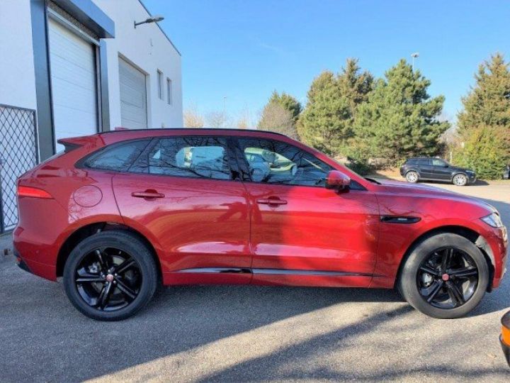 Jaguar F-Pace 2.0D 180 R-SPORT 4X4 BVA8     Diesel ROUGE METAL - 30