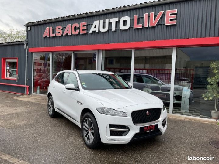 Jaguar F-Pace 2.0D 180CH R-SPORT AWD BVA8 Blanc - 1