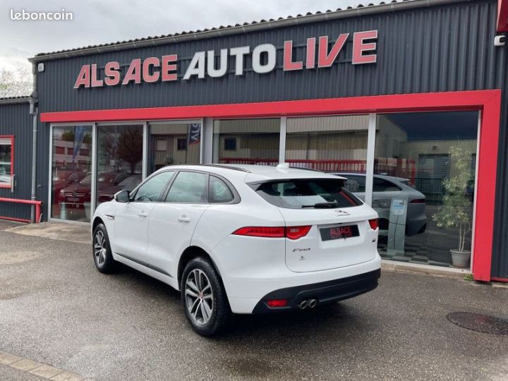 Jaguar F-Pace 2.0D 180CH R-SPORT AWD BVA8 Blanc - 4