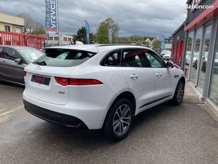 Jaguar F-Pace 2.0D 180CH R-SPORT AWD BVA8 Blanc - 6