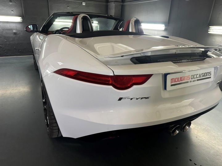 Jaguar F-Type 3.0 V6 S AWD BVA8 Blanc - 8