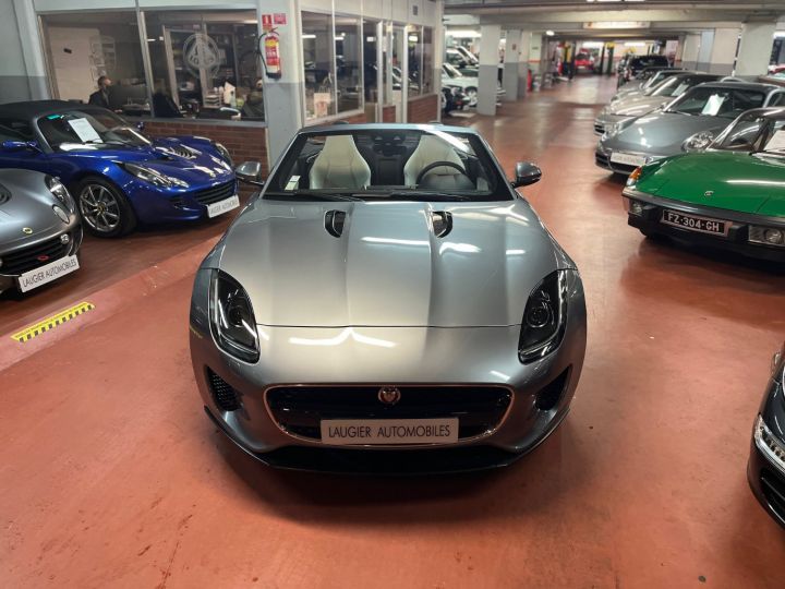 Jaguar F-Type (3) CABRIOLET 2.0 P300 BVA8 Gris - 7