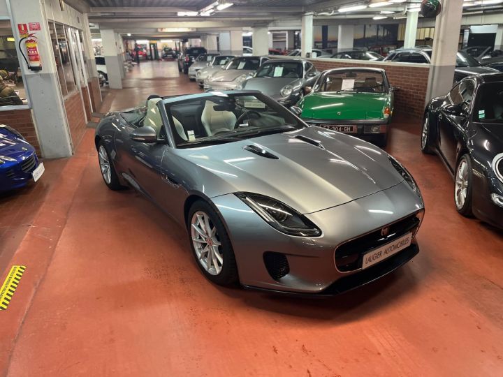 Jaguar F-Type (3) CABRIOLET 2.0 P300 BVA8 Gris - 3