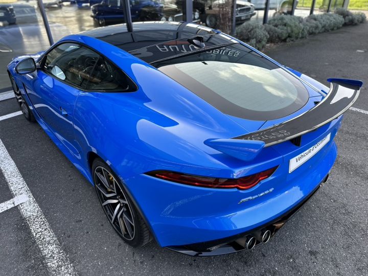 Jaguar F-Type 5.0 V8 SURALIMENTE 575CH SVR AWD BVA8 Bleu F - 21