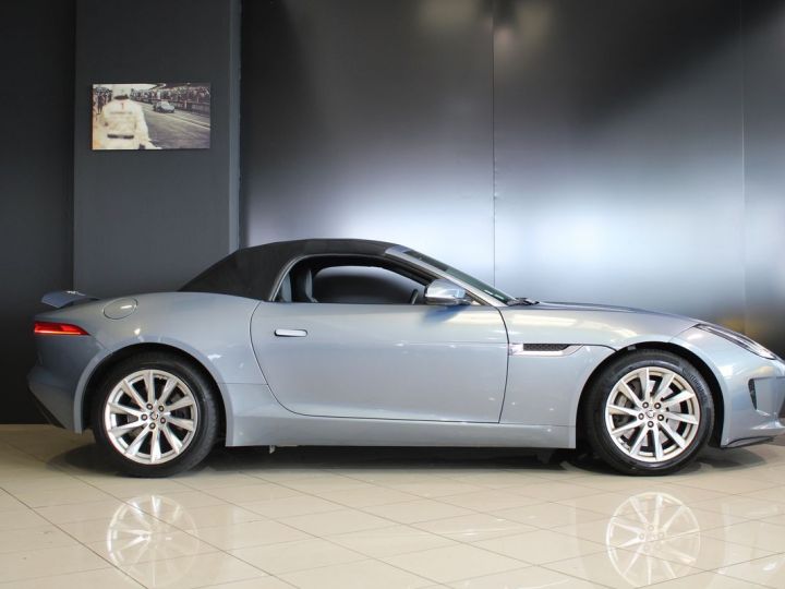 Jaguar F-Type CABRIOLET 3.0 V6 340 AUTO Garantie 12M P&MO Bleu - 5