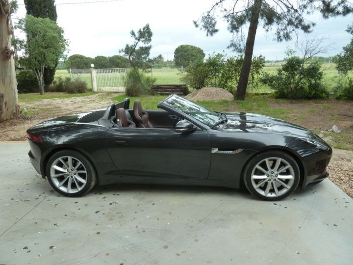 Jaguar F-Type CABRIOLET 3.0 V6 S 380 CV GRIS ANTHRACITE METALLISE - 3