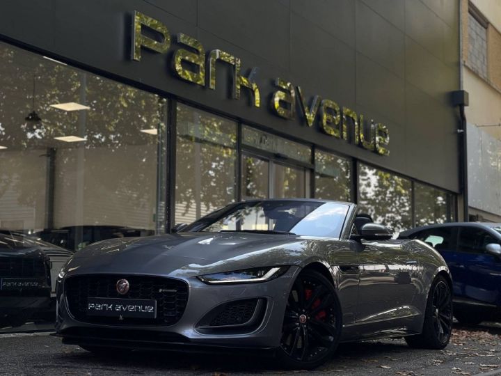 Jaguar F-Type CABRIOLET 5.0 V8 450CH R-DYNAMIC BLACK AWD BVA8 Gris - 1