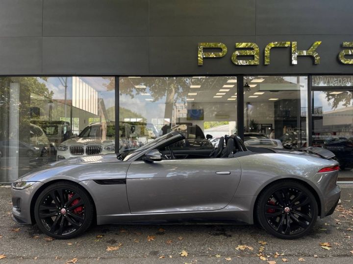 Jaguar F-Type CABRIOLET 5.0 V8 450CH R-DYNAMIC BLACK AWD BVA8 Gris - 7