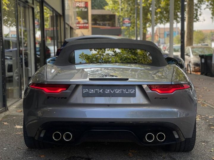 Jaguar F-Type CABRIOLET 5.0 V8 450CH R-DYNAMIC BLACK AWD BVA8 Gris - 10