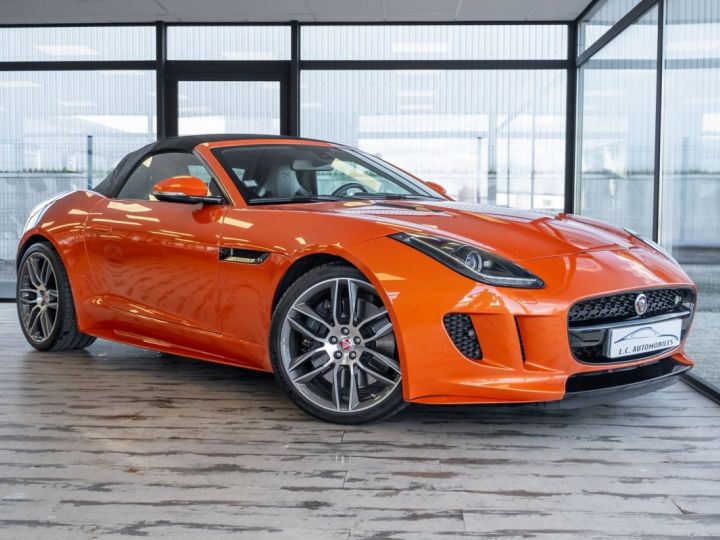 Jaguar F-Type CABRIOLET 5.0 V8 550CH R BVA8 Orange - 2