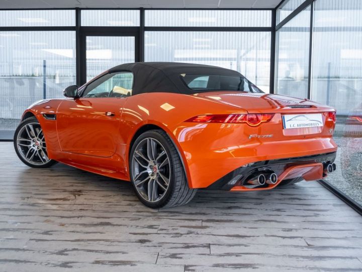 Jaguar F-Type CABRIOLET 5.0 V8 550CH R BVA8 Orange - 3