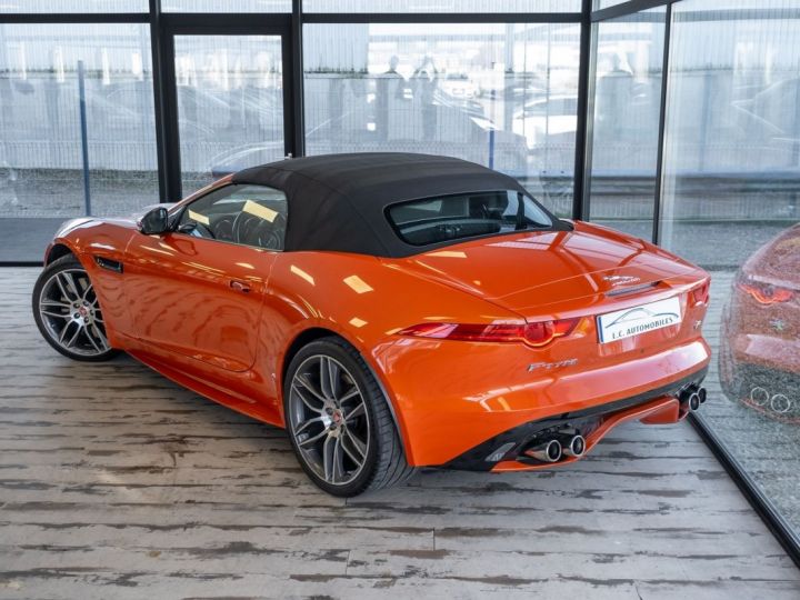 Jaguar F-Type CABRIOLET 5.0 V8 550CH R BVA8 Orange - 13