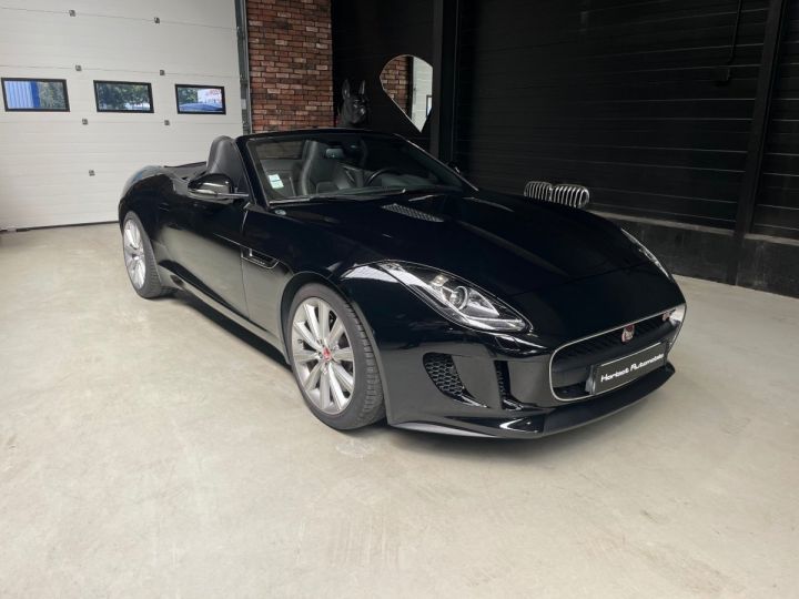 Jaguar F-Type CABRIOLET V6 3L Essence Suralimente 340 ch BVA8 Noir - 5