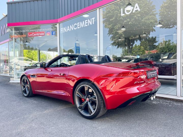 Jaguar F-Type CABRIOLET V6 S 3.0 380 Suralimente A ROUGE FONCE - 19