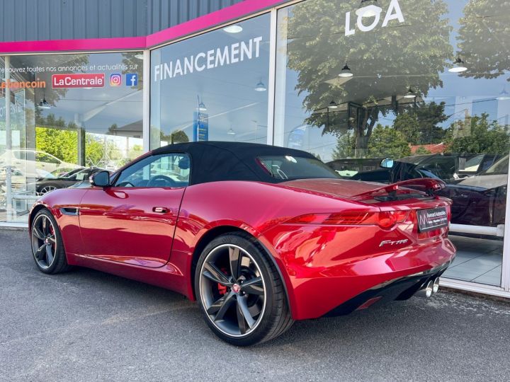 Jaguar F-Type CABRIOLET V6 S 3.0 380 Suralimente A ROUGE FONCE - 20