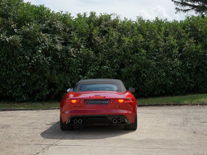 Jaguar F-Type Cabriolet V8 S 495 Ch - 920 €/mois - Caméra, Meridian Surround 770 W, Sièges Chauffants, Accès Sans Clé, ... - Etat EXCEPTIONNEL - Gar. 12 Mois Italian Racing Red Métallisé - 7