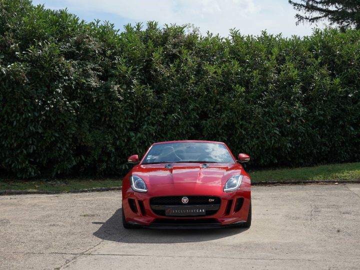 Jaguar F-Type Cabriolet V8 S 495 Ch - 920 €/mois - Caméra, Meridian Surround 770 W, Sièges Chauffants, Accès Sans Clé, ... - Etat EXCEPTIONNEL - Gar. 12 Mois Italian Racing Red Métallisé - 15