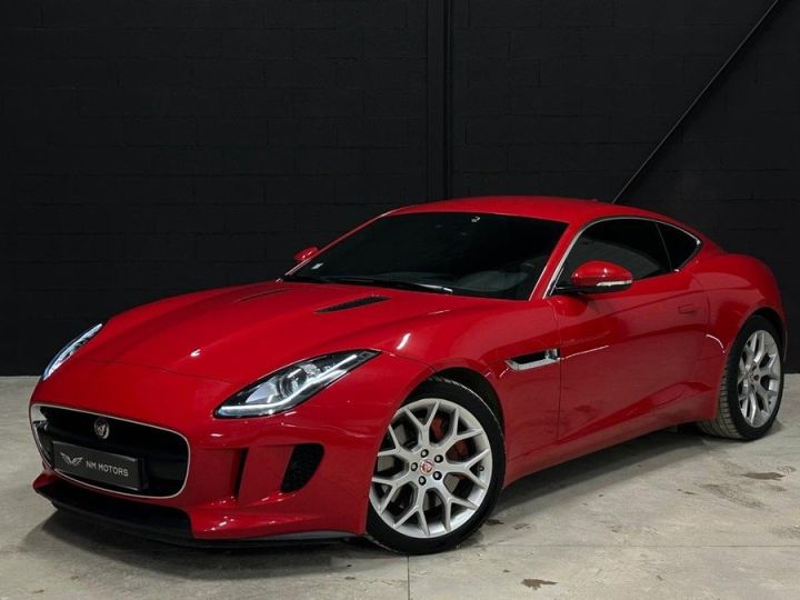 Jaguar F-Type Coupé 3.0 V6 340 CV Rouge Caldera - Garantie Rouge Verni - 1