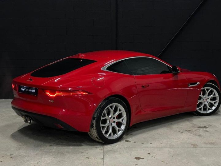 Jaguar F-Type Coupé 3.0 V6 340 CV Rouge Caldera - Garantie Rouge Verni - 4