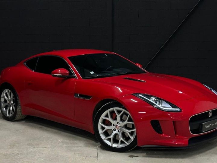 Jaguar F-Type Coupé 3.0 V6 340 CV Rouge Caldera - Garantie Rouge Verni - 5