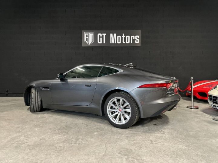 Jaguar F-Type COUPE 3.0 V6 340CH BVA8 Gris F - 10