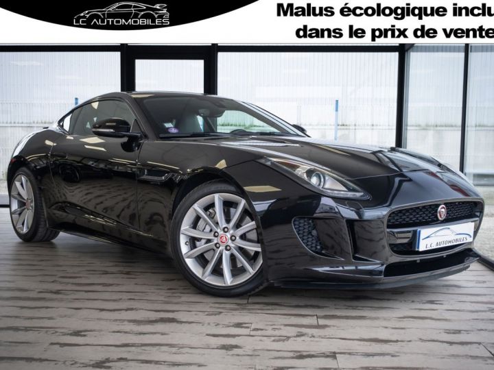 Jaguar F-Type COUPE 3.0 V6 340CH BVA8 Noir - 1