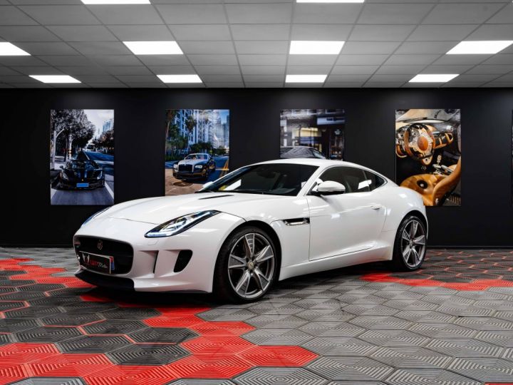 Jaguar F-Type Coupe 3.0 V6 340ch BVA8 23cv BLANC - 1