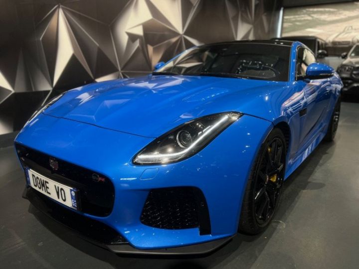 Jaguar F-Type COUPE 5.0 V8 575CH SVR AWD BVA8 Bleu C - 2