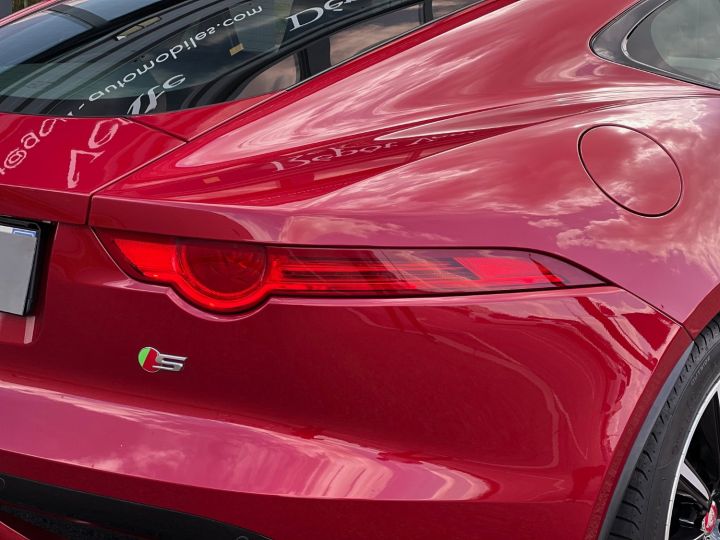 Jaguar F-Type Coupé S 3,0 V6 380 Cv Bva8 Rouge Italian Racing - 15