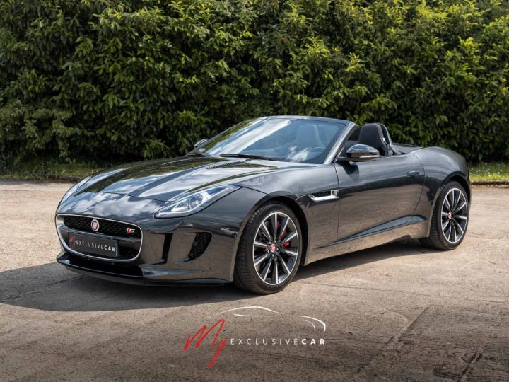 Jaguar F-Type JAGUAR F-TYPE V6 S 380Ch BVA - GARANTIE 12 MOIS - Révision Faite Le 27/02/2024 - Très Bon état - Sièges électriques à Mémoire - Caméra De Recul Stratus Grey - 1