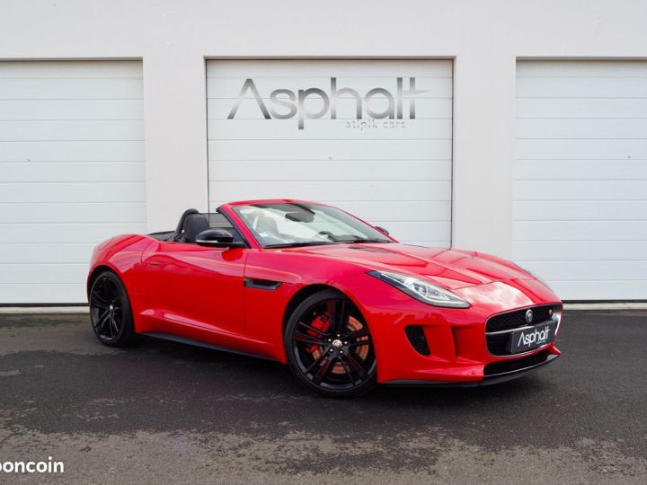 Jaguar F-Type S CABRIOLET V8 5.0L 495cv Rouge - 1