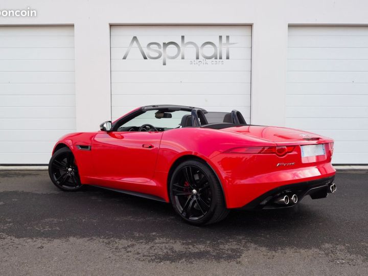 Jaguar F-Type S CABRIOLET V8 5.0L 495cv Rouge - 2