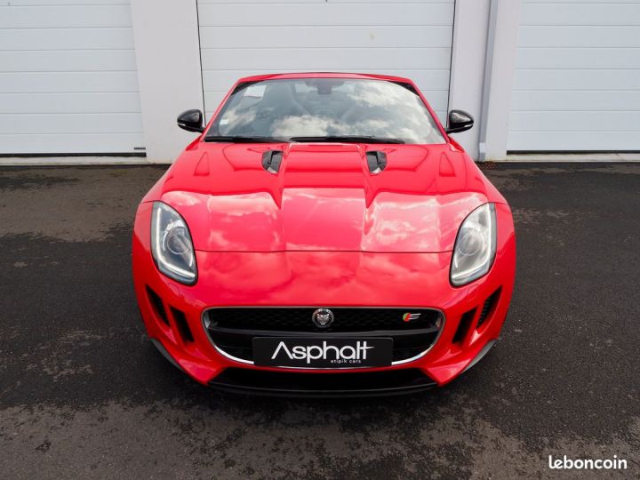 Jaguar F-Type S CABRIOLET V8 5.0L 495cv Rouge - 4