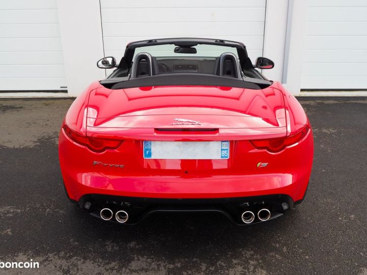 Jaguar F-Type S CABRIOLET V8 5.0L 495cv Rouge - 5