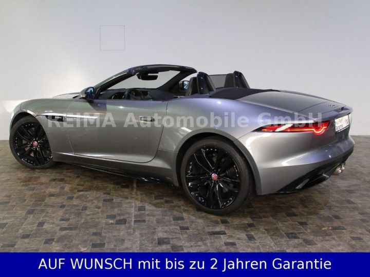 Jaguar F-Type V6 3.0L 340 R-Dynamic, Système d'échappement actif (Sport) avec commande de clapet, Son Méridian, Garantie 12 mois Prémium Grise - 3