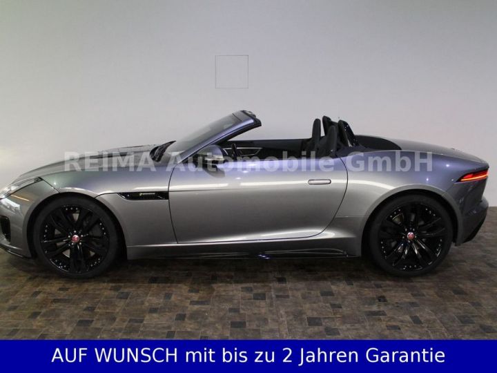 Jaguar F-Type V6 3.0L 340 R-Dynamic, Système d'échappement actif (Sport) avec commande de clapet, Son Méridian, Garantie 12 mois Prémium Grise - 8