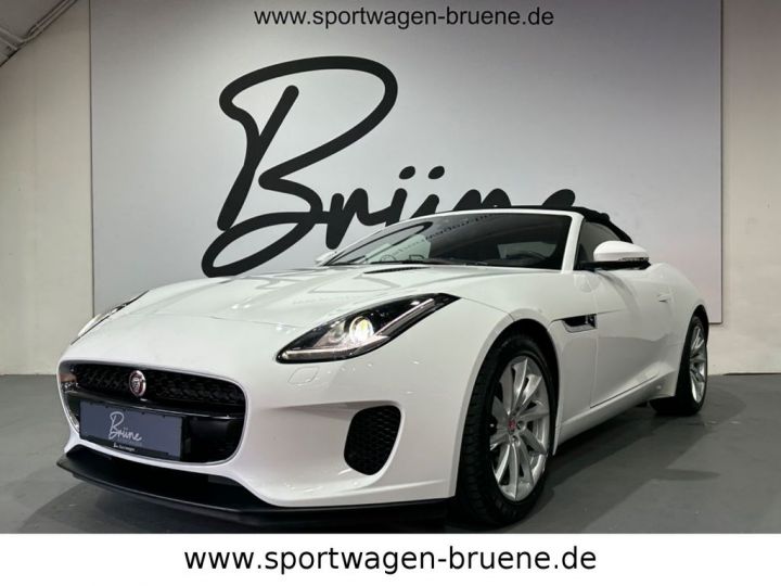 Jaguar F-Type V6 3.0L 340 Système d'échappement actif (Sport) avec commande de clapet Son Méridian Garantie 12 mois Prémium Blanche - 1