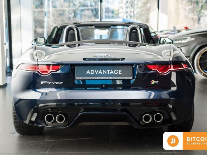 Jaguar F-Type V8 5.0L Compresseur R AWD 551 SIÈGE BAQUET, Echappement sport, Pack Sport,, Son Méridian Garantie 12 mois Prémium Bleu Portofino - 3