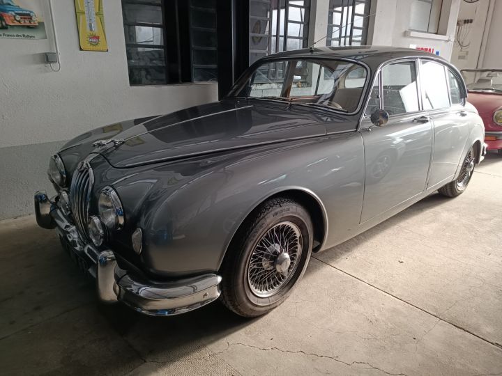 Jaguar MK2 3.8 220 BVM gris metal - 1