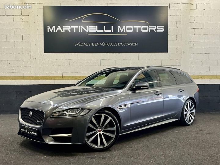 Jaguar XF Estate II 2.0D 240ch R-Sport AWD BVA Gris - 1