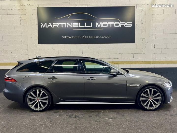 Jaguar XF Estate II 2.0D 240ch R-Sport AWD BVA Gris - 6