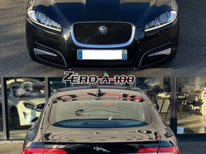 Jaguar XF Luxe Premium Berline Phase 2 3.0 D 24V 240 cv Boîte auto Noir - 2