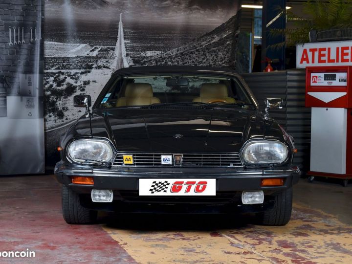 Jaguar XJS cabriolet magnifique Noir - 2