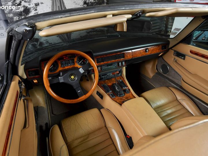 Jaguar XJS cabriolet magnifique Noir - 5